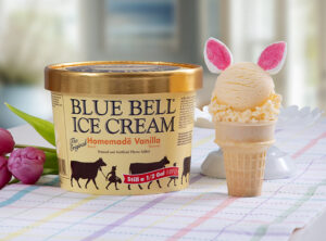 Blue Bell Easter Bunny Ice Cream Treats recipe